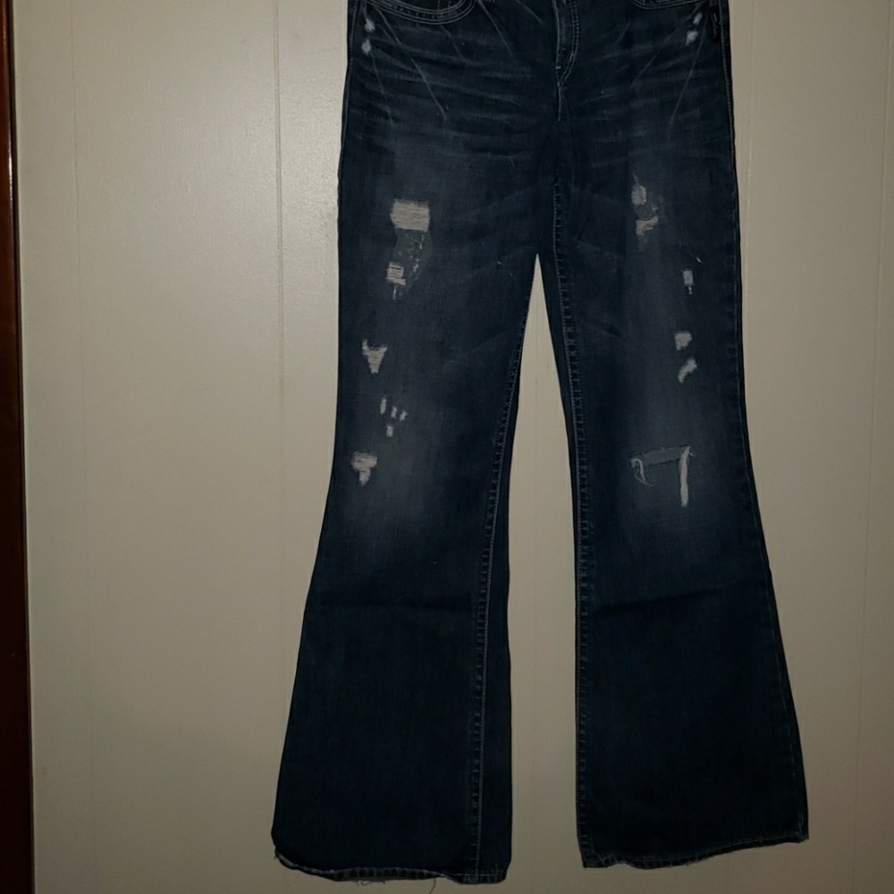 Silver jeans